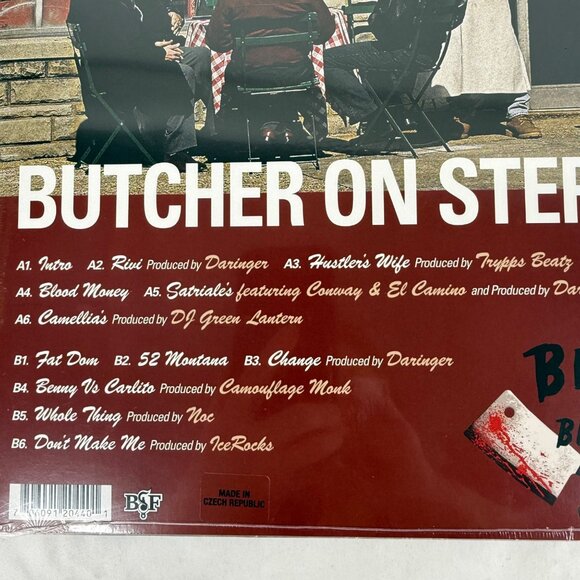 New Benny The Butcher On Steroids Six Spoke Cornetto Colored Vinyl LP Sealed - Picture 3 of 6